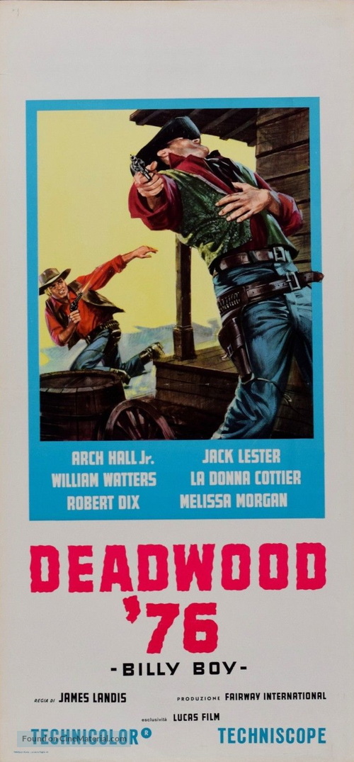 Deadwood &#039;76 - Italian Movie Poster