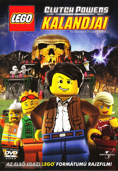 Lego: The Adventures of Clutch Powers - Hungarian DVD movie cover