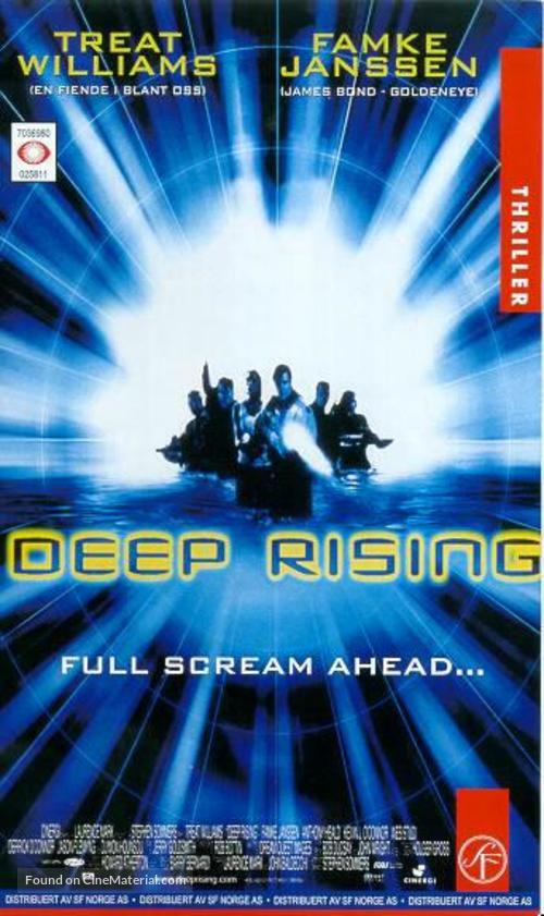 Deep Rising - Danish VHS movie cover
