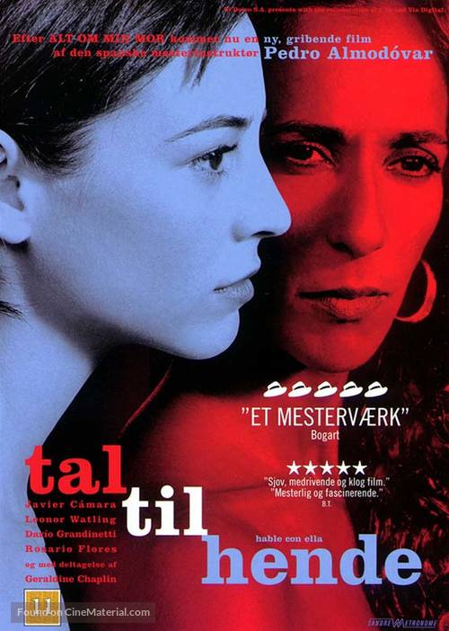 Hable con ella - Danish Movie Cover