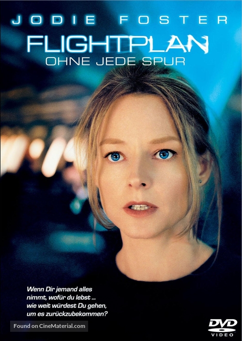 Flightplan - German DVD movie cover