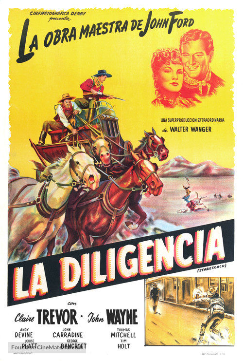 Stagecoach - Argentinian Movie Poster
