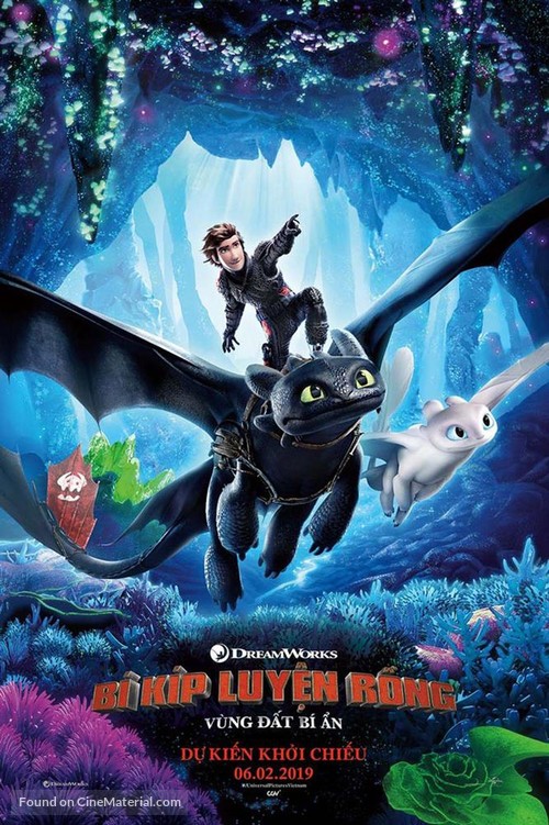 How to Train Your Dragon: The Hidden World - Vietnamese Movie Poster