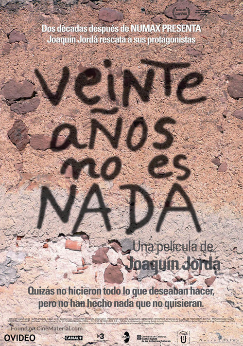 20 a&ntilde;os no es nada - Spanish poster