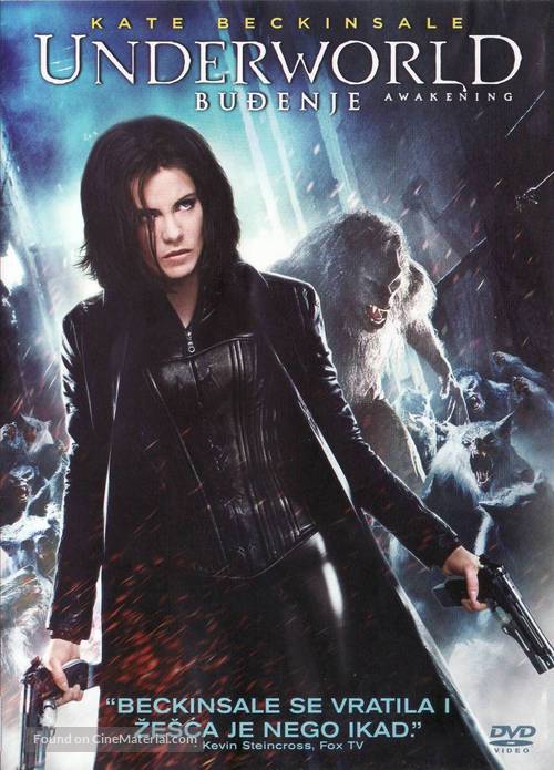 Underworld: Awakening - Croatian DVD movie cover