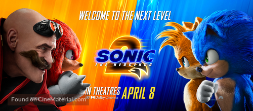 Sonic the Hedgehog 2 - Movie Poster