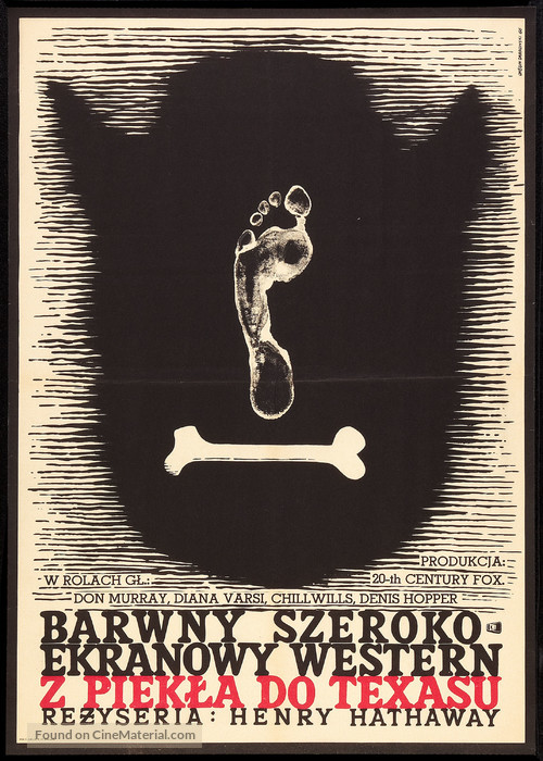 From Hell to Texas - Polish Movie Poster