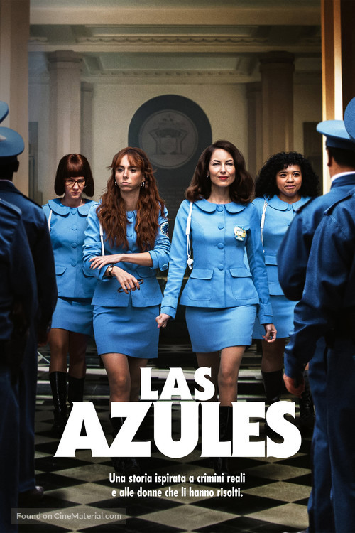 &quot;Las Azules&quot; - Italian Movie Poster