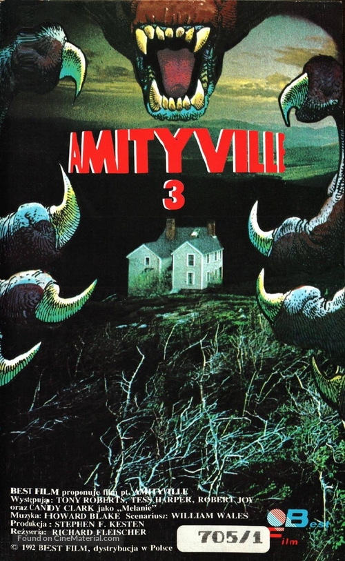 Amityville 3-D - Polish Movie Cover
