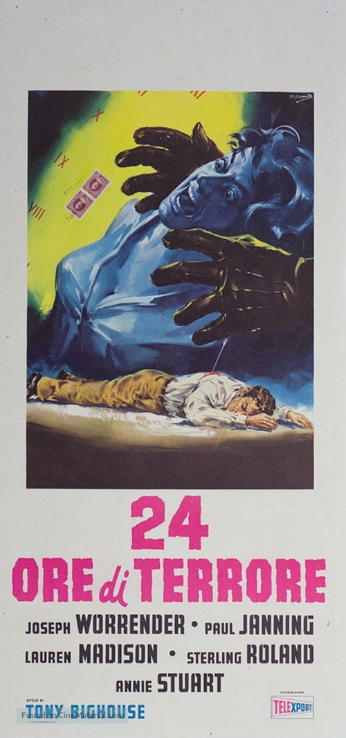 24 ore di terrore - Italian Movie Poster