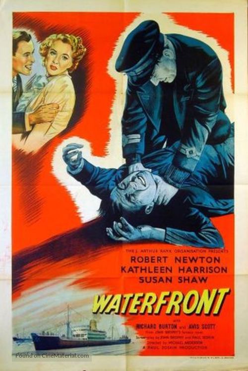 Waterfront - British Movie Poster
