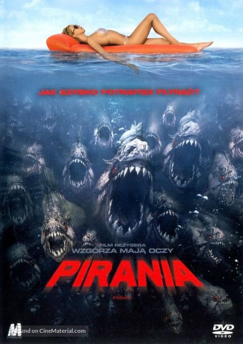 Piranha - Polish DVD movie cover