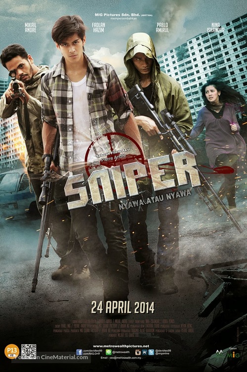 Sniper - Malaysian Movie Poster