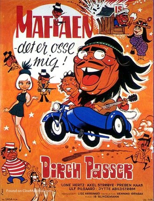 Mafiaen - det er osse mig! - Danish Movie Poster