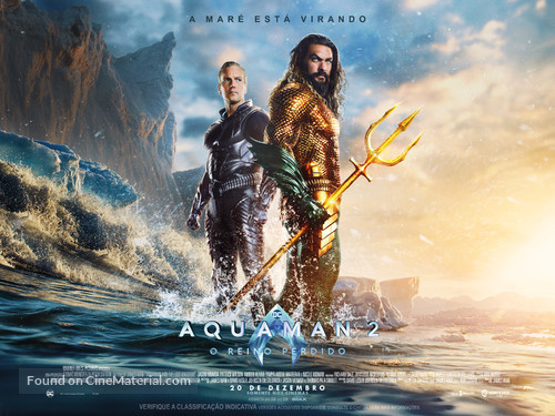 Aquaman and the Lost Kingdom - Brazilian Movie Poster