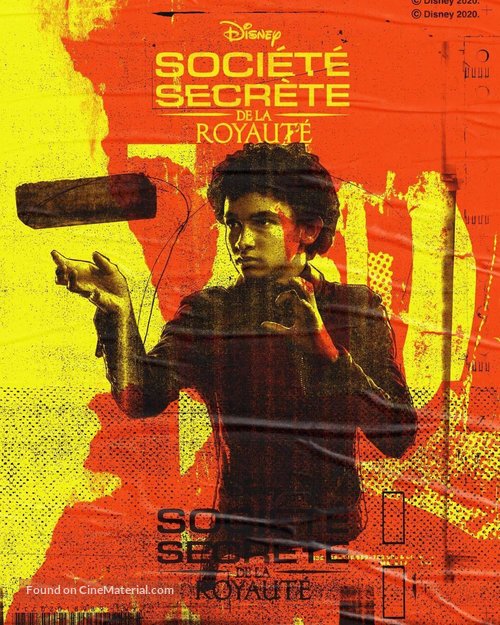 Secret Society of Second Born Royals - French Movie Poster