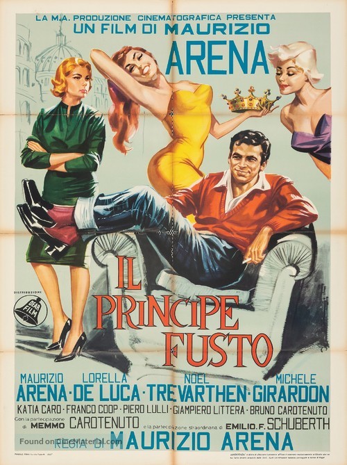 Il principe fusto - Italian Movie Poster