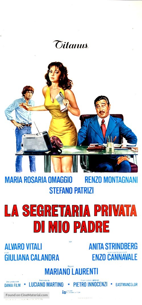 La segretaria privata di mio padre - Italian Movie Poster