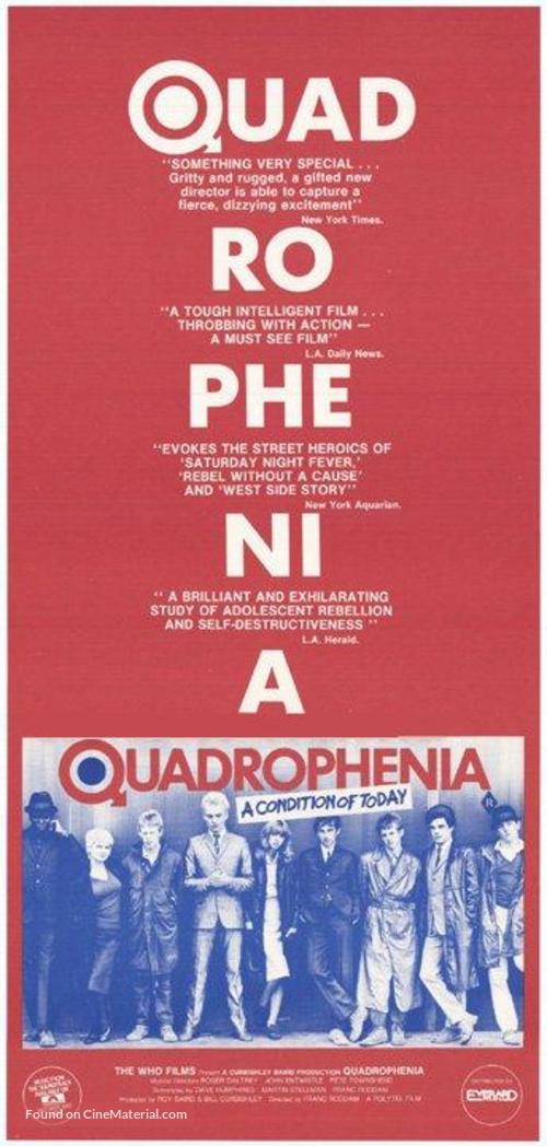 Quadrophenia - Australian Movie Poster