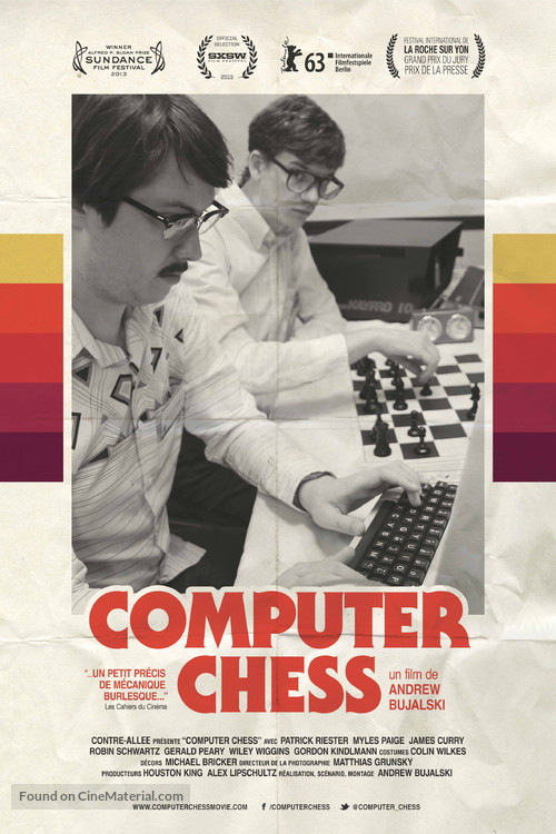 Computer Chess - French Movie Poster
