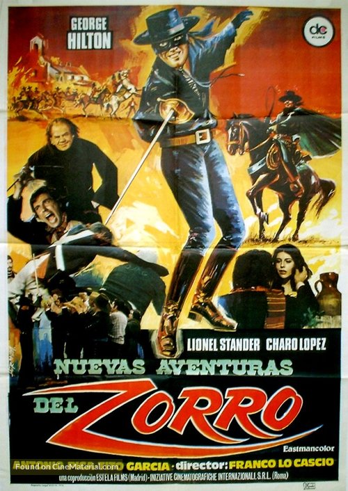 Ah s&igrave;? E io lo dico a Zzzzorro! - Spanish Movie Poster