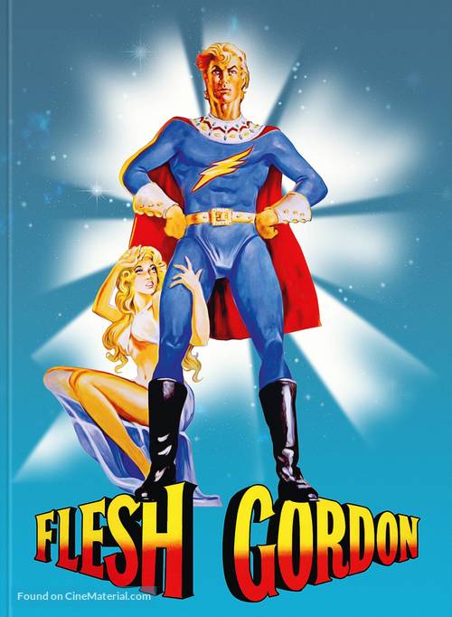 Flesh Gordon - German Movie Cover