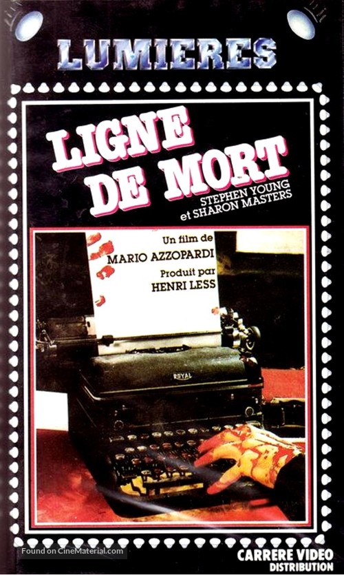 Deadline - French VHS movie cover