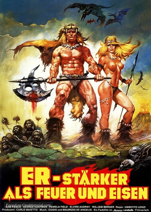La guerra del ferro - Ironmaster - German Movie Poster