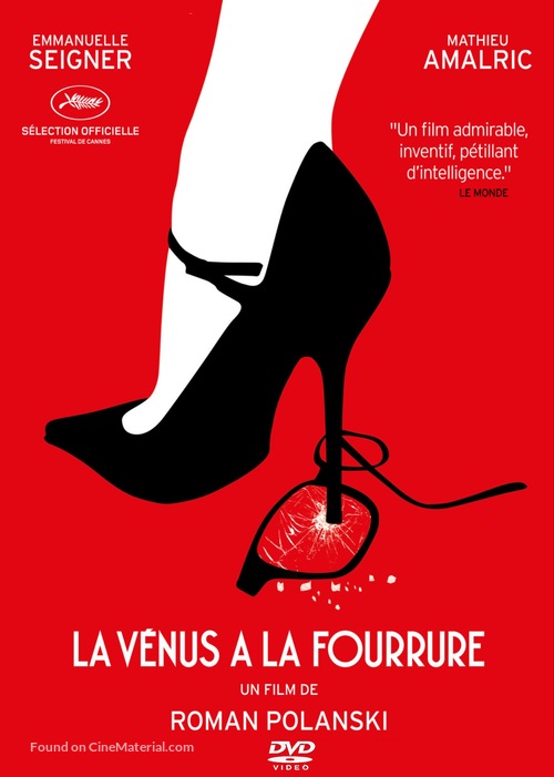 La V&eacute;nus &agrave; la fourrure - French DVD movie cover