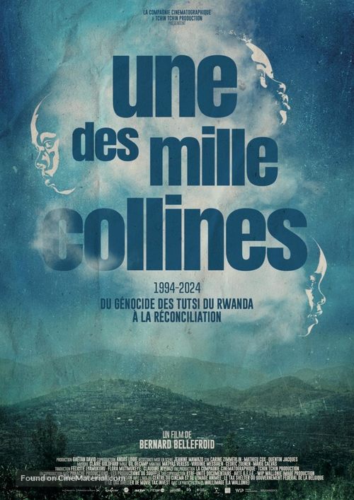 One of the Thousand Hills - Belgian Movie Poster