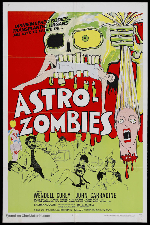 The Astro-Zombies - Movie Poster