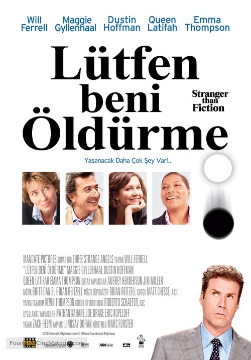 Stranger Than Fiction - Turkish Movie Poster