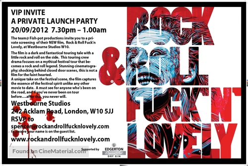 Rock and Roll Fuck&#039;n&#039;Lovely - British Movie Poster