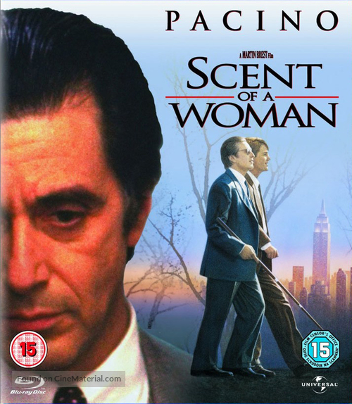 Scent of a Woman - British Blu-Ray movie cover