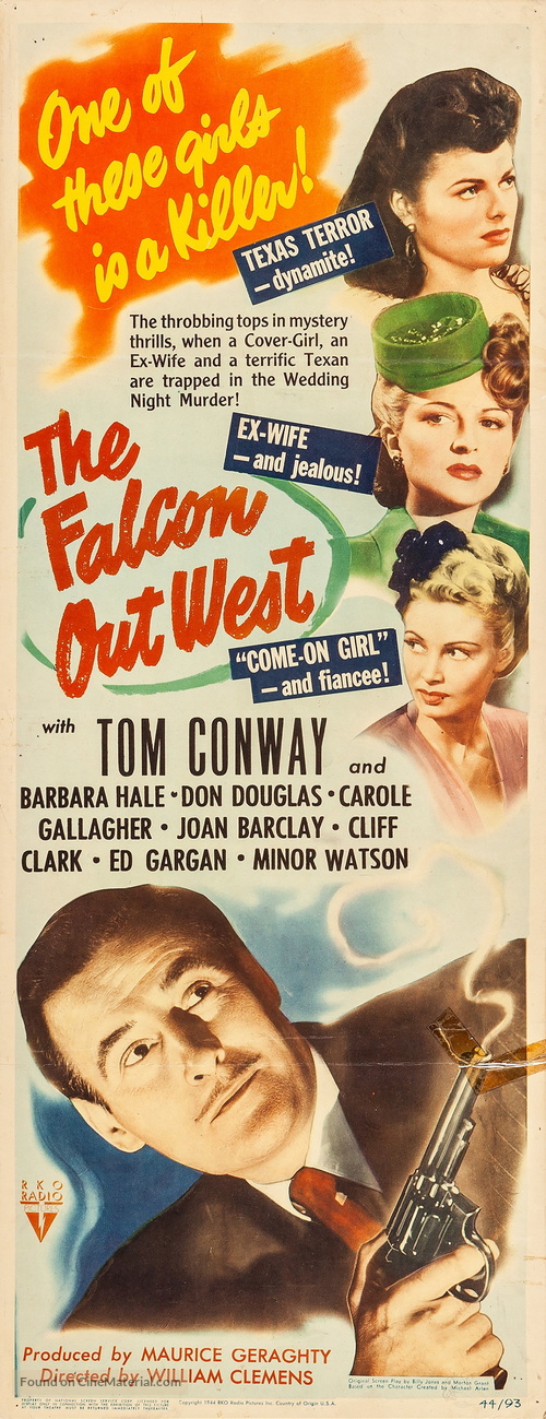 The Falcon Out West - Movie Poster