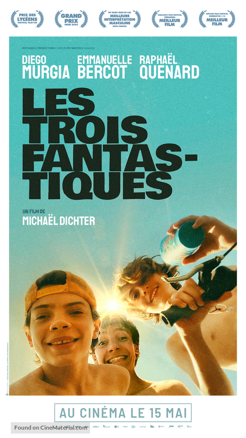 Les trois fantastiques - French Movie Poster