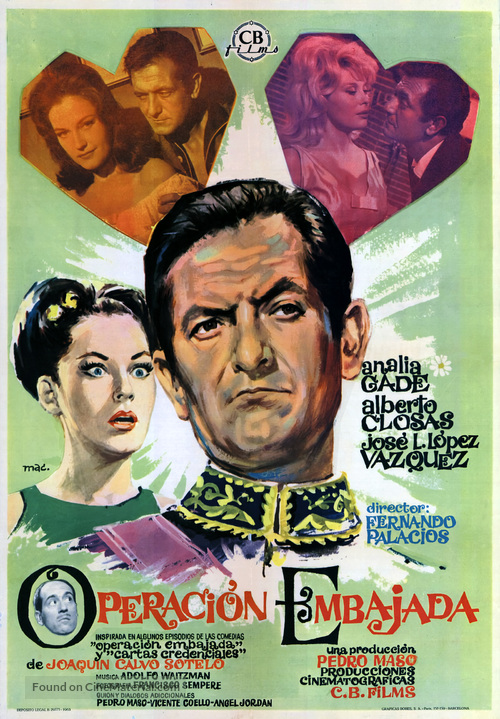 Operaci&oacute;n Embajada - Spanish Movie Poster