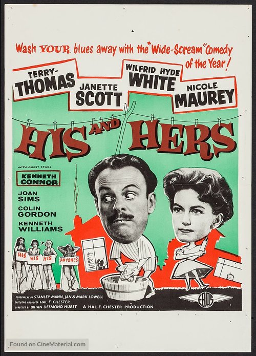 His and Hers - British Movie Poster