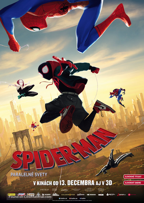 Spider-Man: Into the Spider-Verse - Slovak Movie Poster
