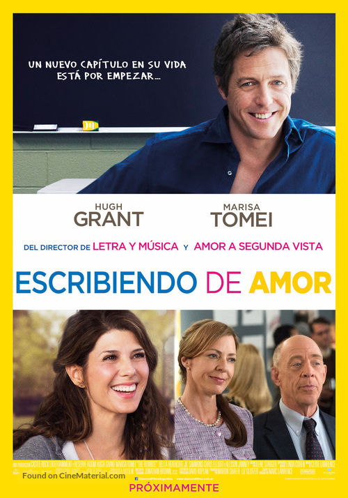 The Rewrite - Argentinian Movie Poster