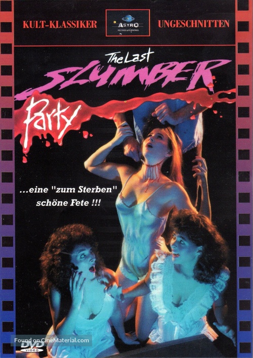The Last Slumber Party - Austrian DVD movie cover