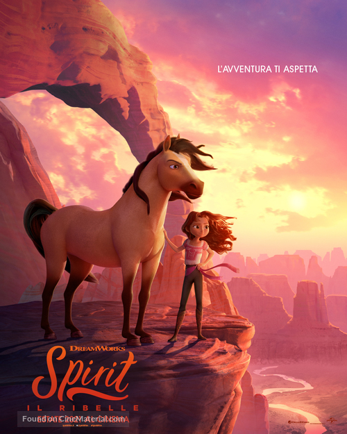 Spirit Untamed - Italian Movie Poster