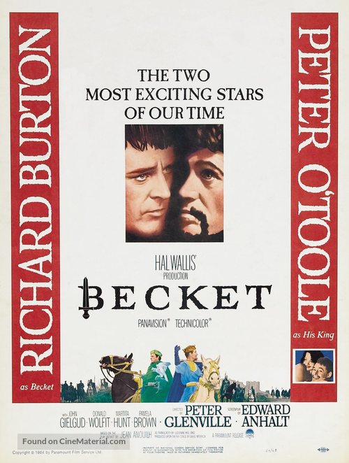 Becket - Movie Poster