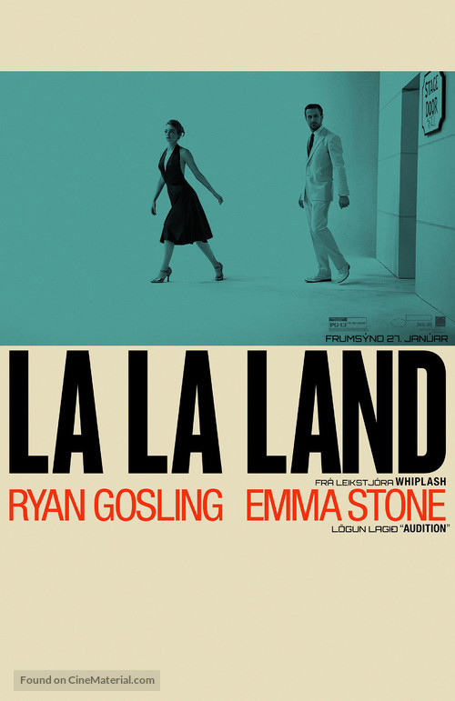 La La Land - Icelandic Movie Poster