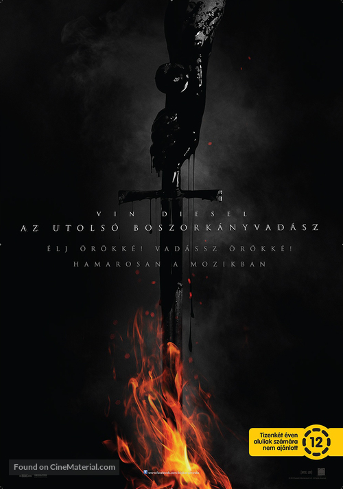 The Last Witch Hunter - Hungarian Movie Poster