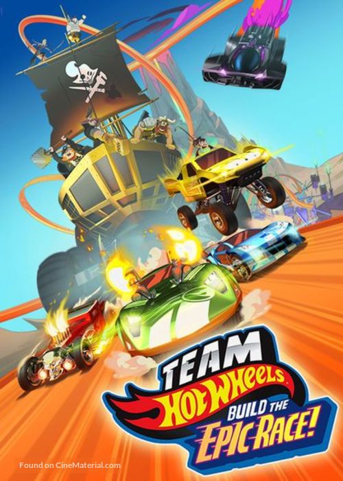 Team Hot Wheels: Build the Epic Race - Movie Poster