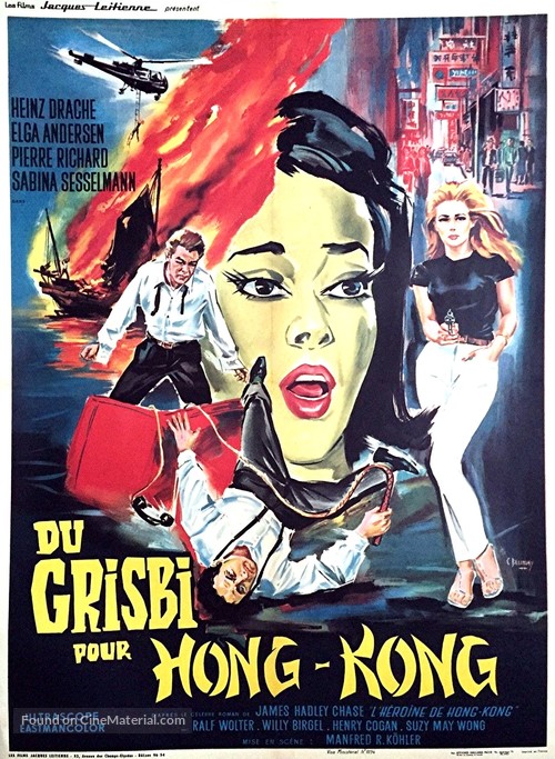 Ein Sarg aus Hongkong - French Movie Poster