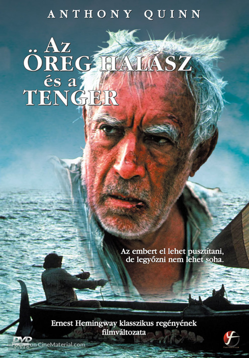 The Old Man and the Sea - Hungarian DVD movie cover