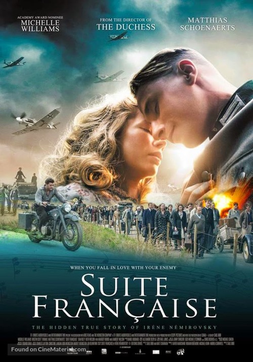 Suite Fran&ccedil;aise - British Movie Poster