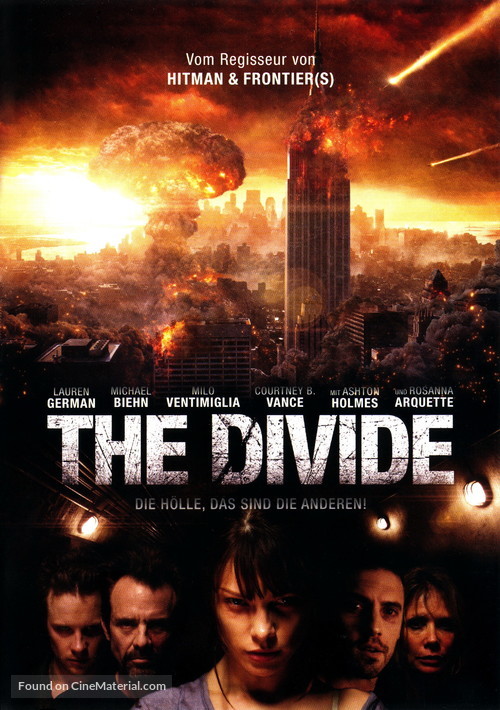The Divide - German DVD movie cover